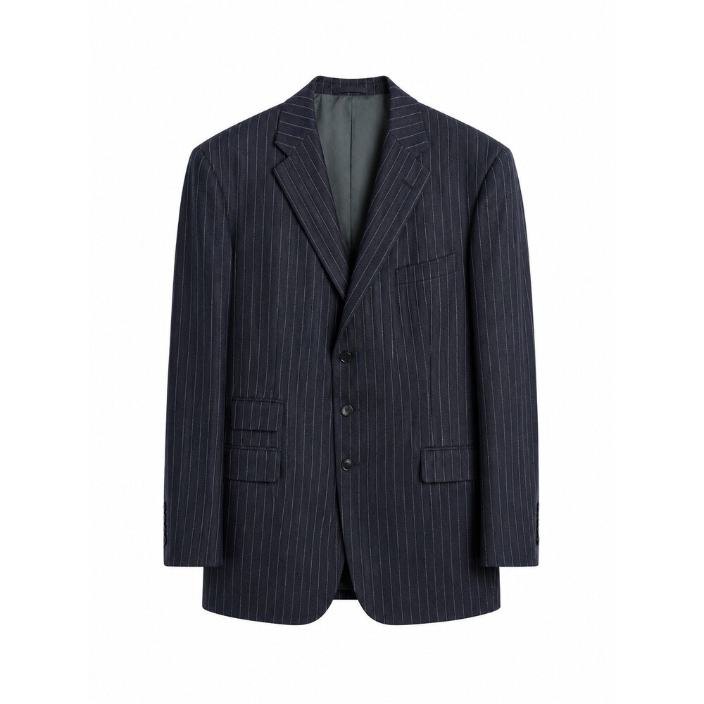 Ralph Lauren Purple Label Suit Jacket Men’s Pinstripe Wool Made England